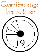 Plan de la demeure de Sulfurine Nytra,  quatrième étage, haut de la tour...